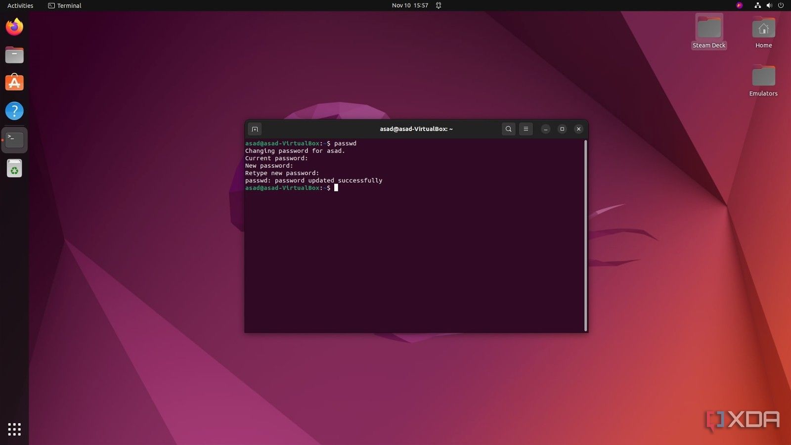 How To Change Password On Ubuntu Linux