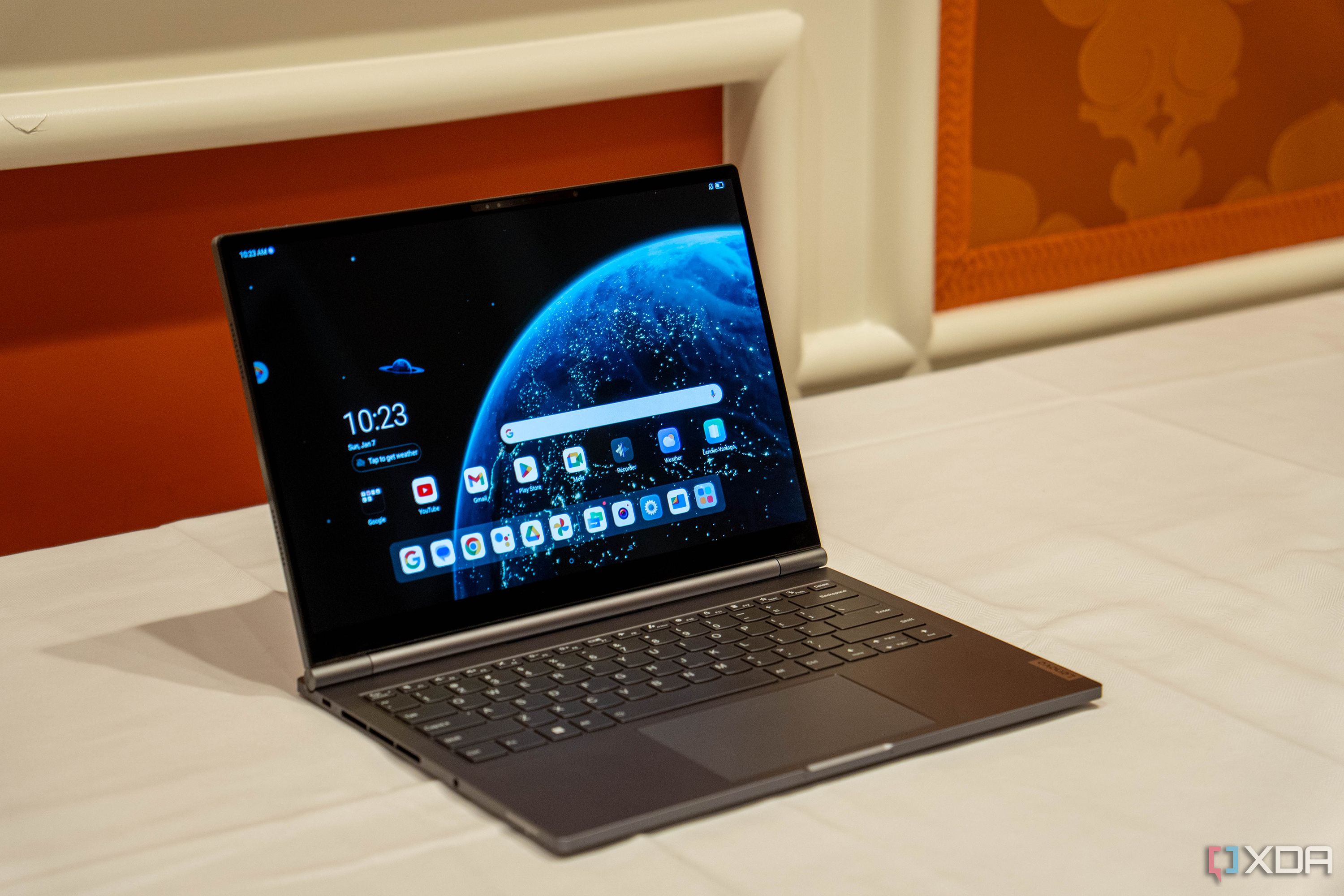 Hands On The Lenovo ThinkBook Plus Hybrid Combines Windows And Android