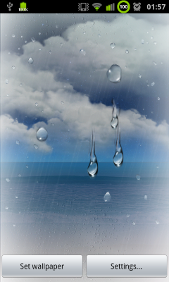 Auto-Updating Weather Wallpapers from Galaxy S II
