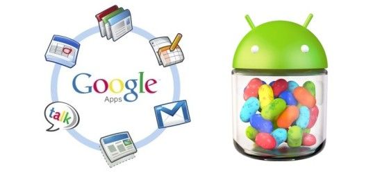 Andriod 4.2 Jelly Bean Google Apps