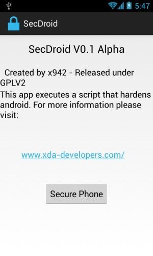 SecDroid for Android Security