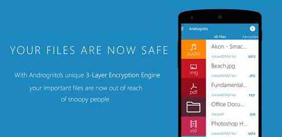 Androignito Android File Encryption