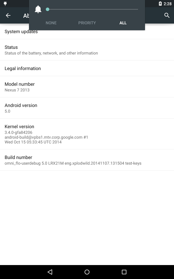OmniROM Android Lollipop