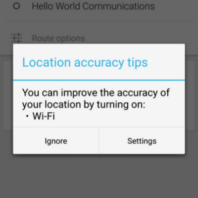 location accuracy tips