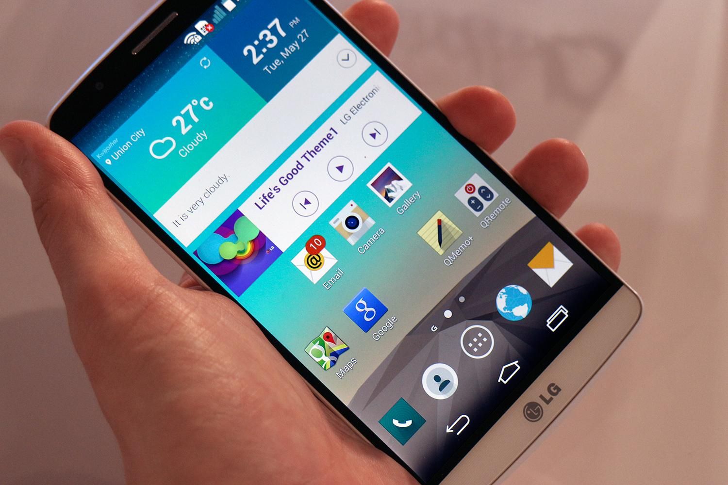 LG G3: un tema práctico y divertido para la vida