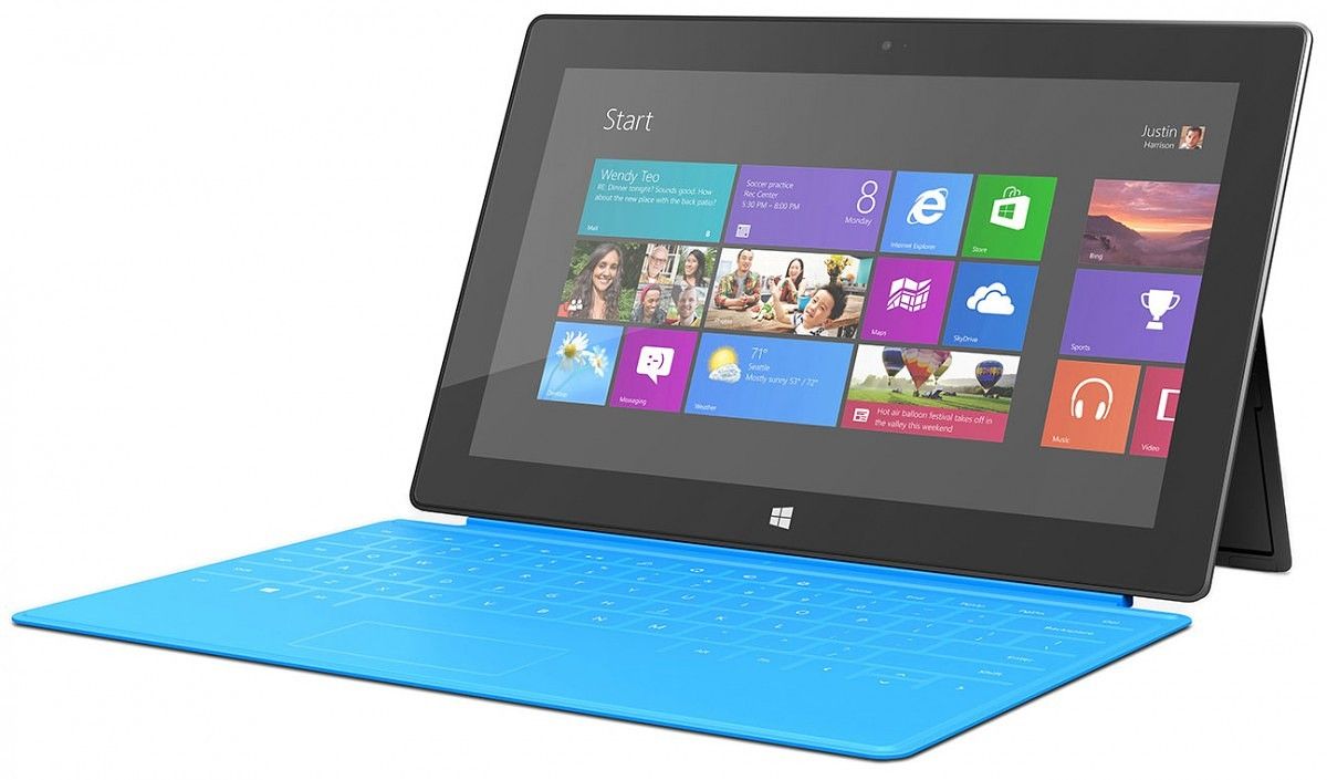 Press image of Surface RT