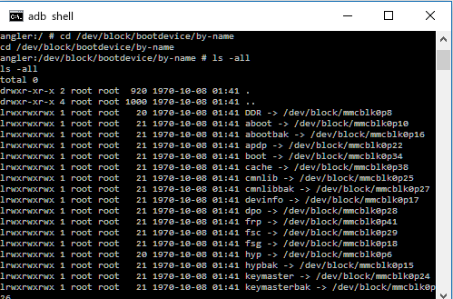 Fastboot command failed. Dev Block.