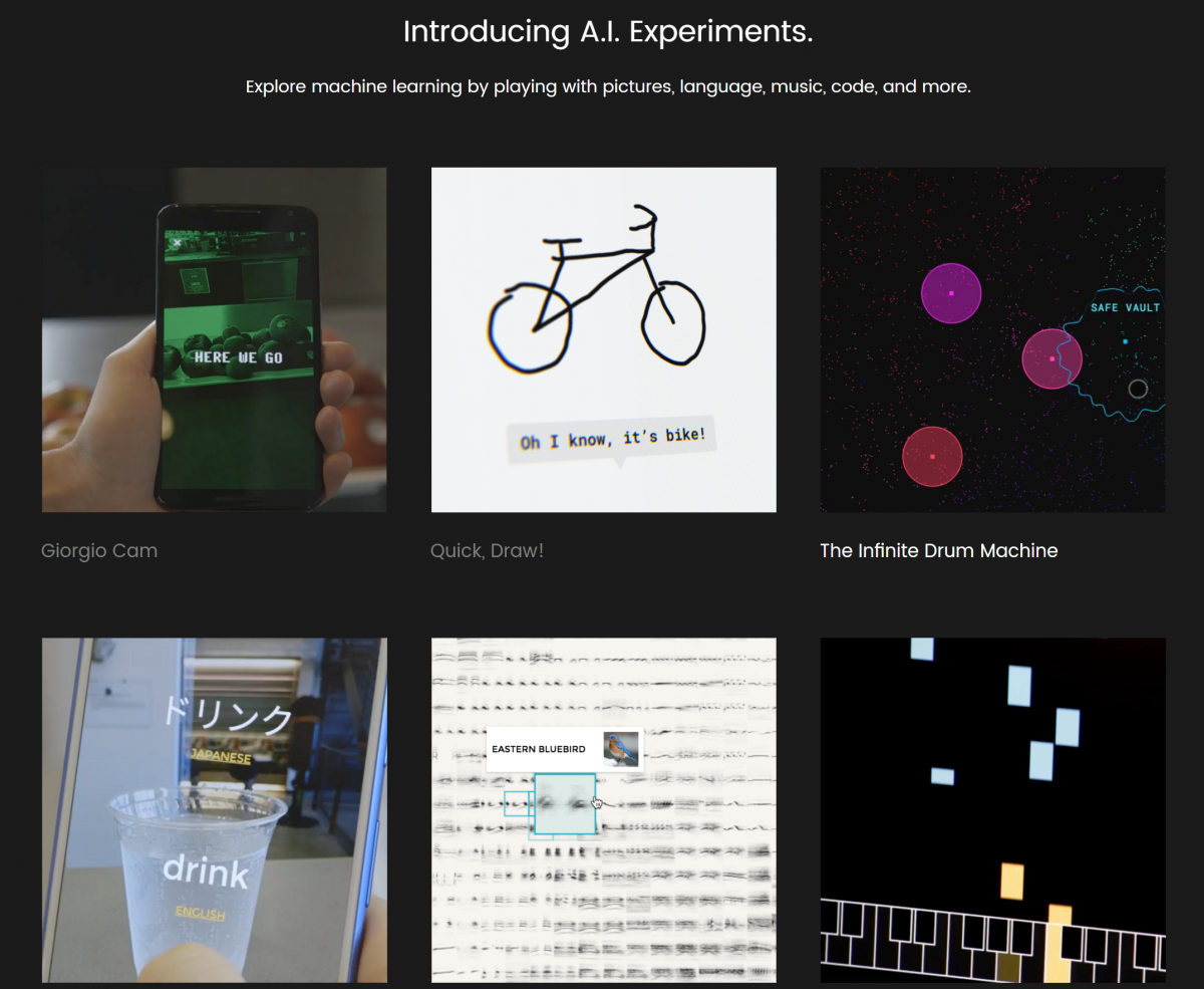 A.I. Experiments