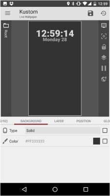 How to use Kustom Live Wallpaper: The Basics
