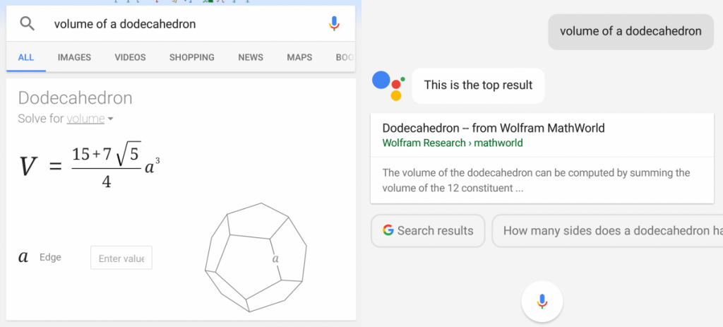 volumeofdodecahedron