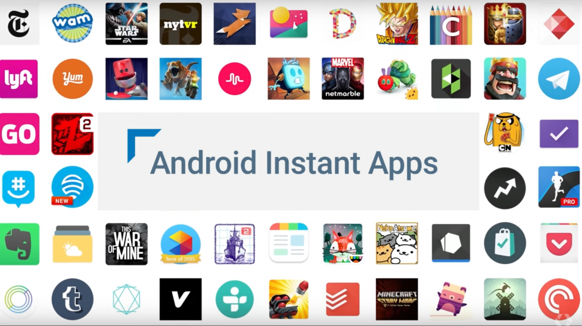 Apps instantâneos mais recentes, Google Play