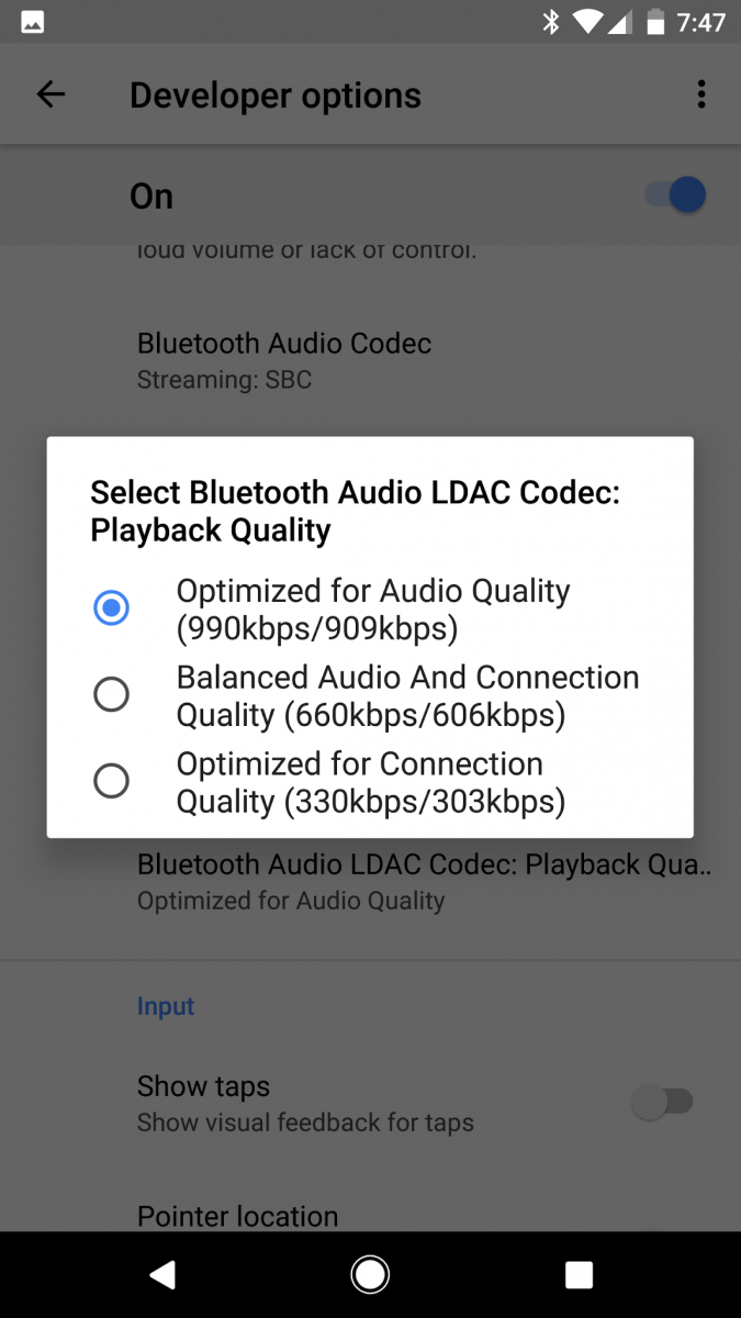 Developer discount options bluetooth