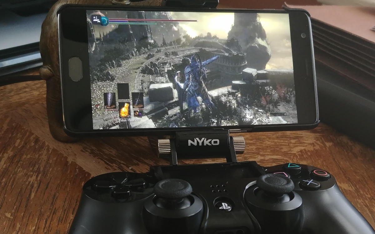 Ps4 remote play android with dualshock on sale 4