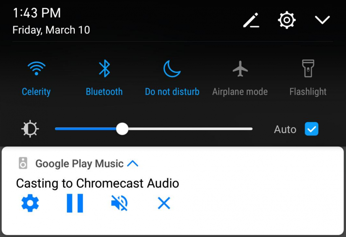 Chromecast Remote Notification