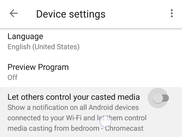 Chromecast のネットワーク全体の Android 通知を削除する方法