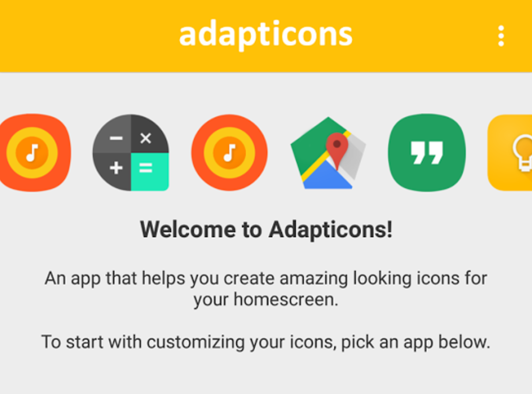 Adapticons Custom Icons Android O