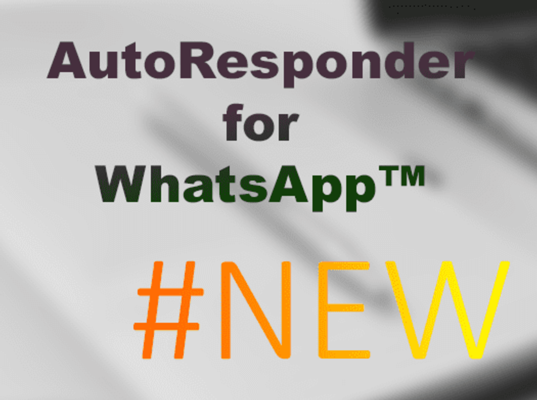 AutoResponder for WhatsApp
