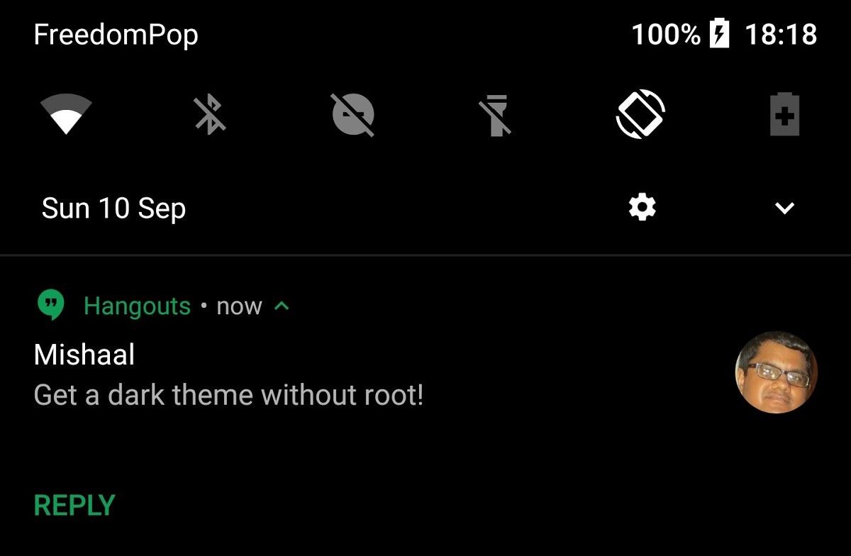 How to Install Dark Theme on Android Oreo Without Root
