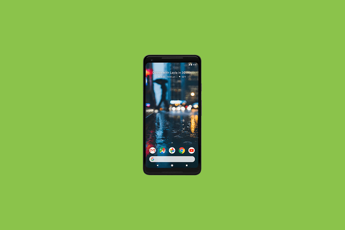 Google Pixel 2 Rounded Screen Corner