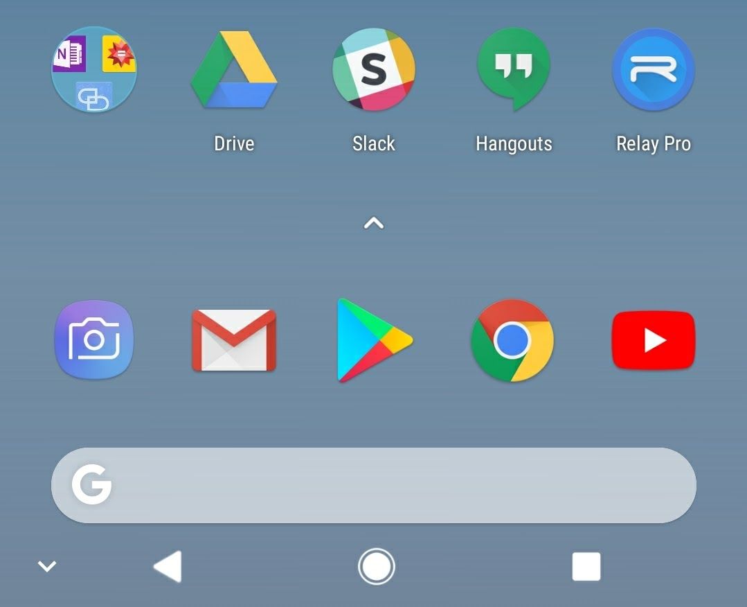 Google Pixel 2 Pixel Launcher