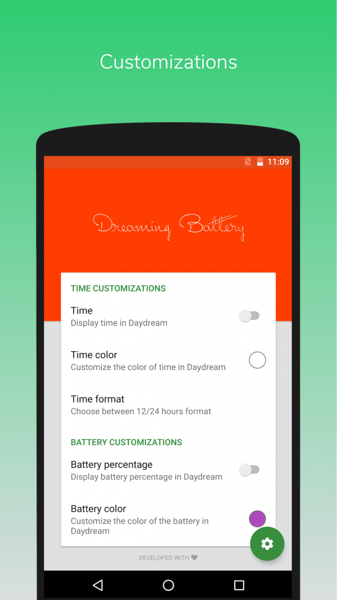 Dreaming Battery is a Minimalist Screensaver for Displaying your
