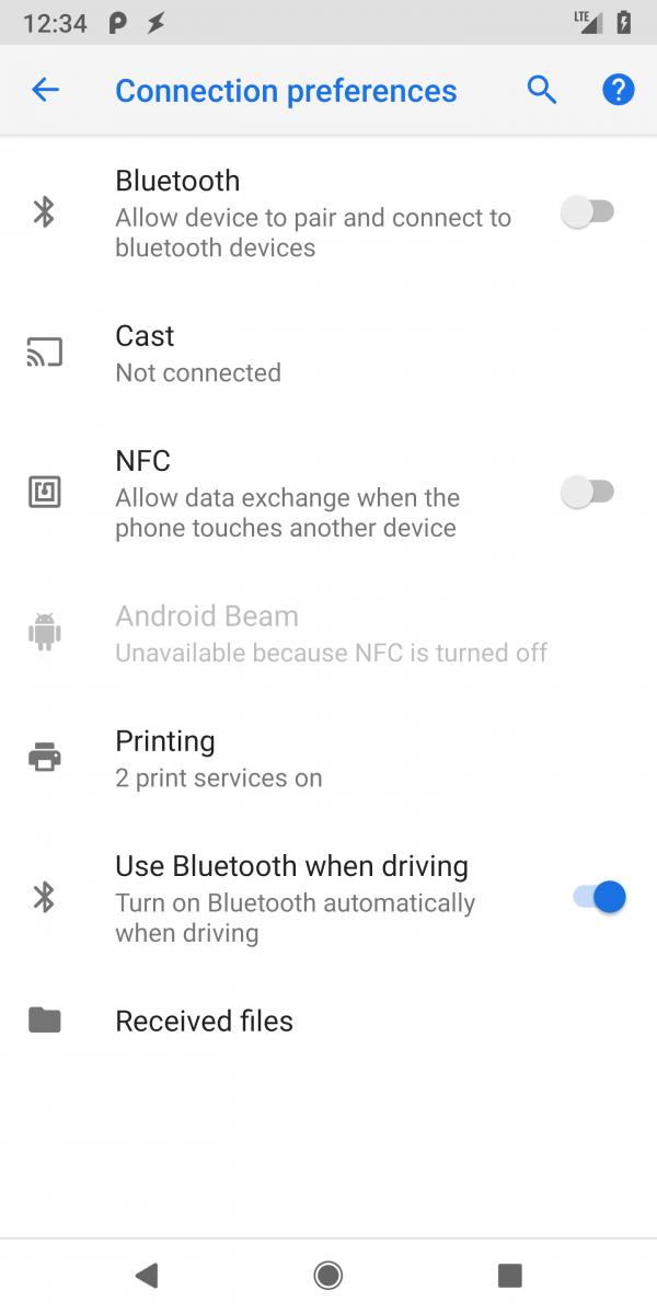 Settings bluetooth while driving что это