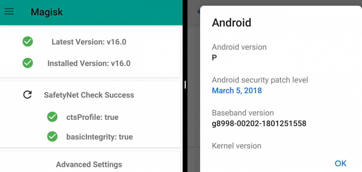 Android P Developer Preview 1 for the Google Pixel, Google Pixel XL, Google Pixel 2, and Google Pixel 2 XL