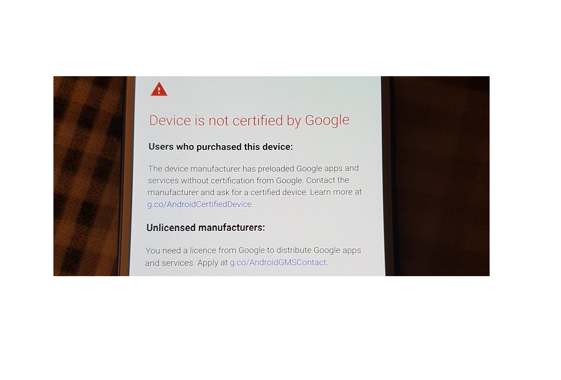 Unblock Google Apps on Uncertified Android Devices