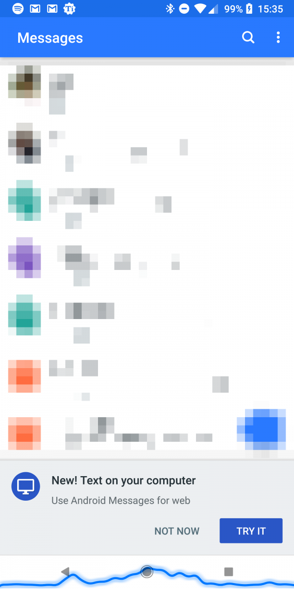 How to send text messages from your PC with Android Messages for web