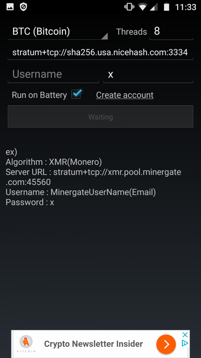 How To Mine Crypto On Android