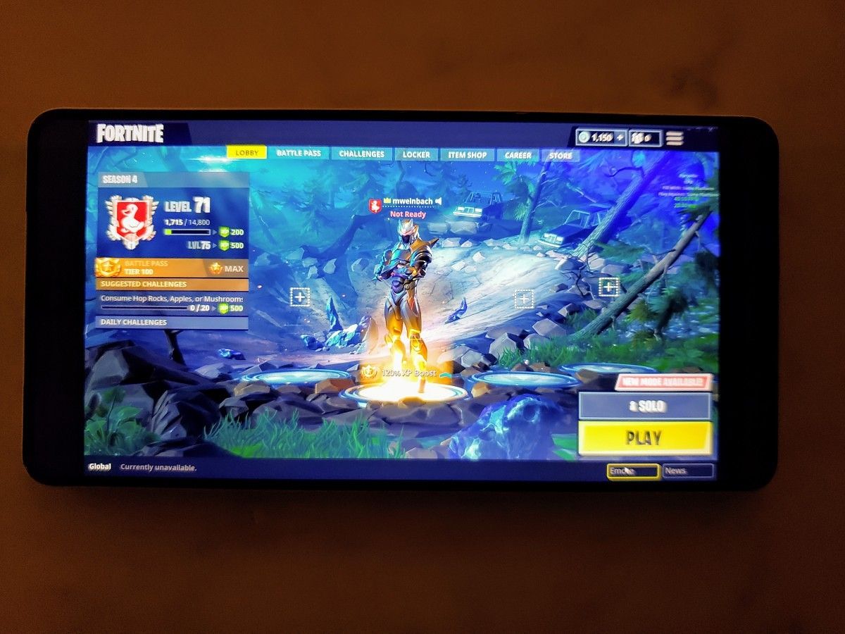 Fortnite Mobile on Android