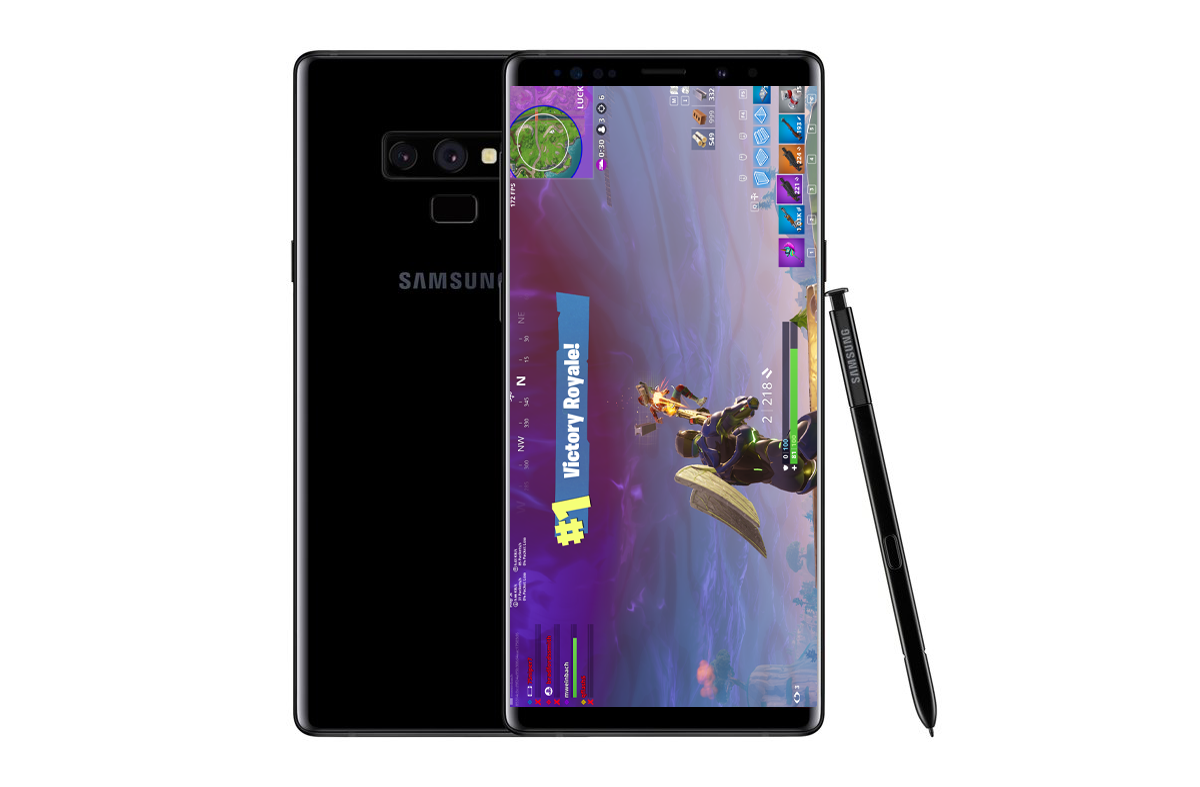 Samsung Galaxy Note 9 Fortnite Mobile exclusive