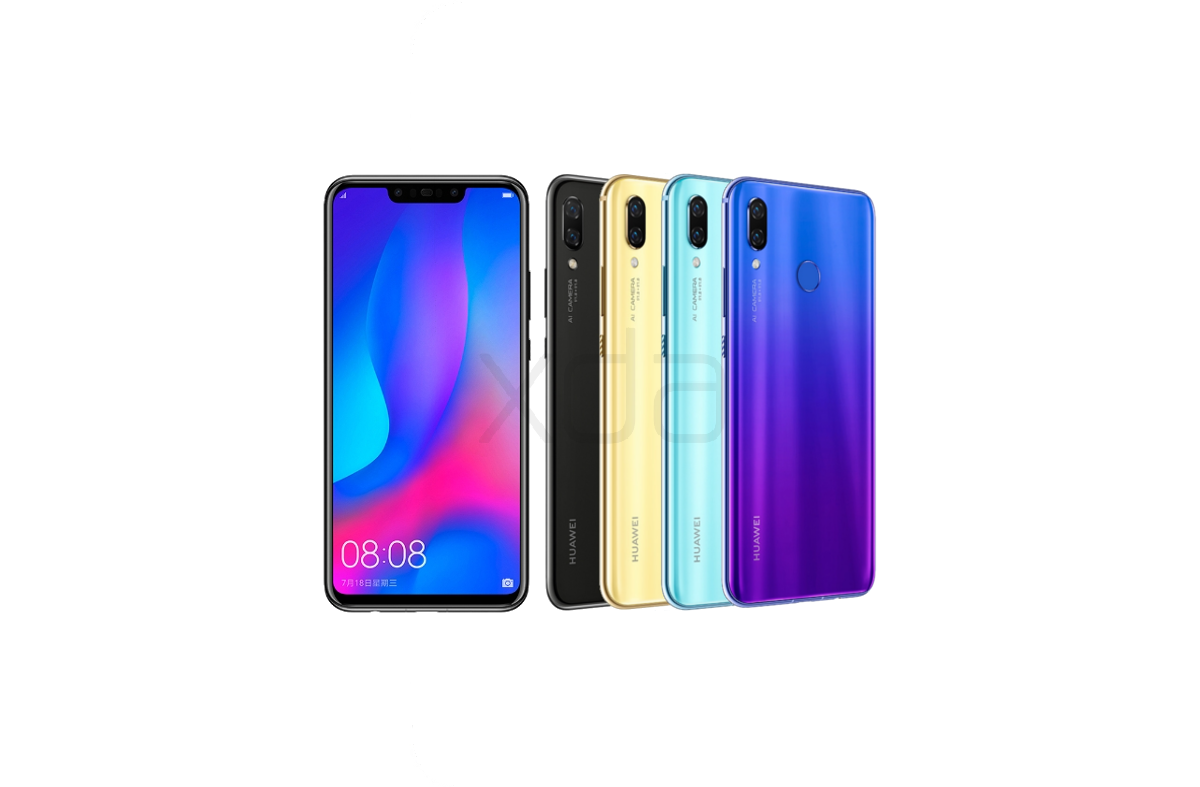 Huawei Nova 3 Specifications and Renders