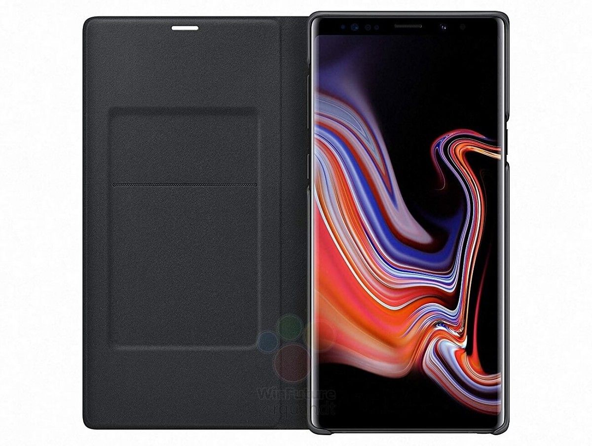 Samsung Galaxy Note 9 LED View, Silicone, and Protective Standing cases leak