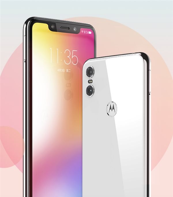 Motorola P30 Play front and back render