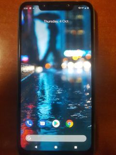 POCO F1 running an Android Pie-based Project Treble GSI