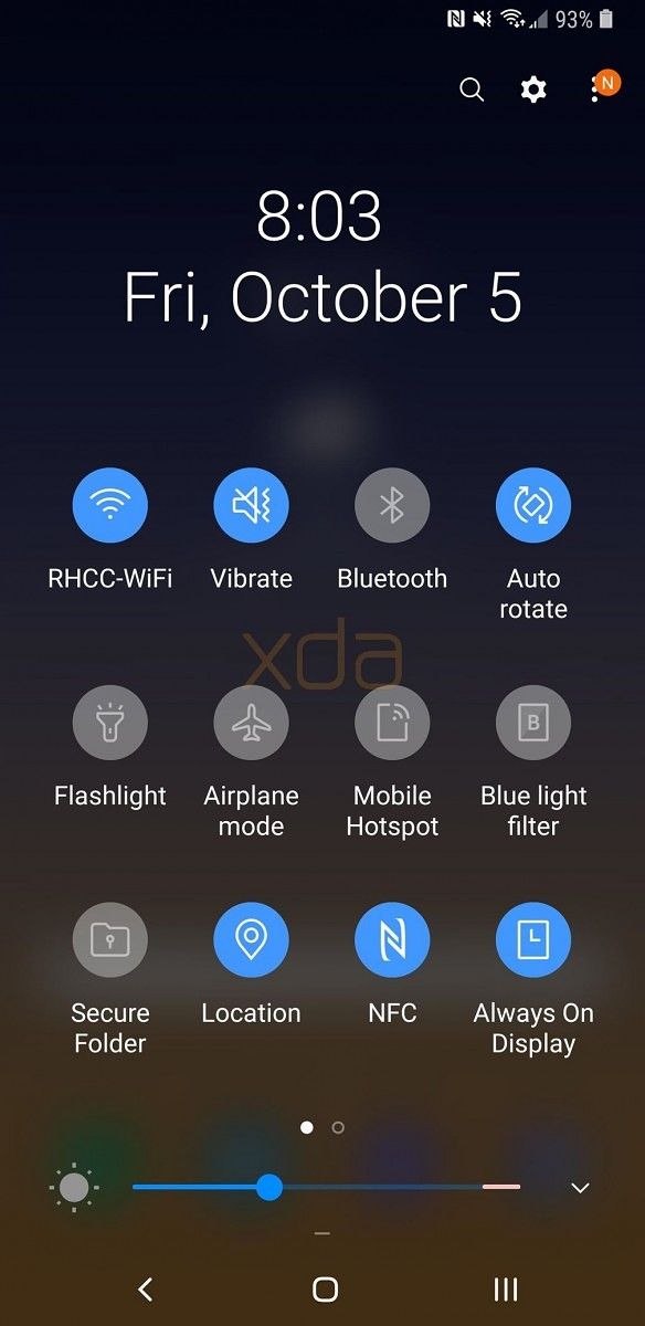 android pie galaxy note 9