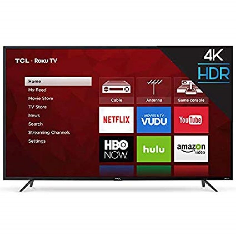 This TV from TCL is a great choice for anyone looking for a great 4K TV on a budget with great picture quality.