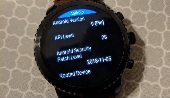 Wear OS H update based on Android 9 Pie