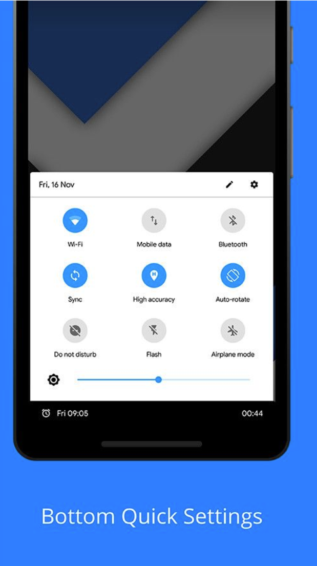 Quick setting. Bottom quick. Quick settings. Bottom quick settings — настраиваемая шторка Android, раскрываемая снизу. Отзовик bottom+quick+settings+Premium.