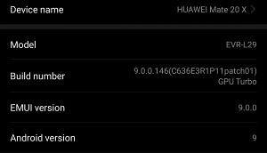 Huawei Mate 20 X