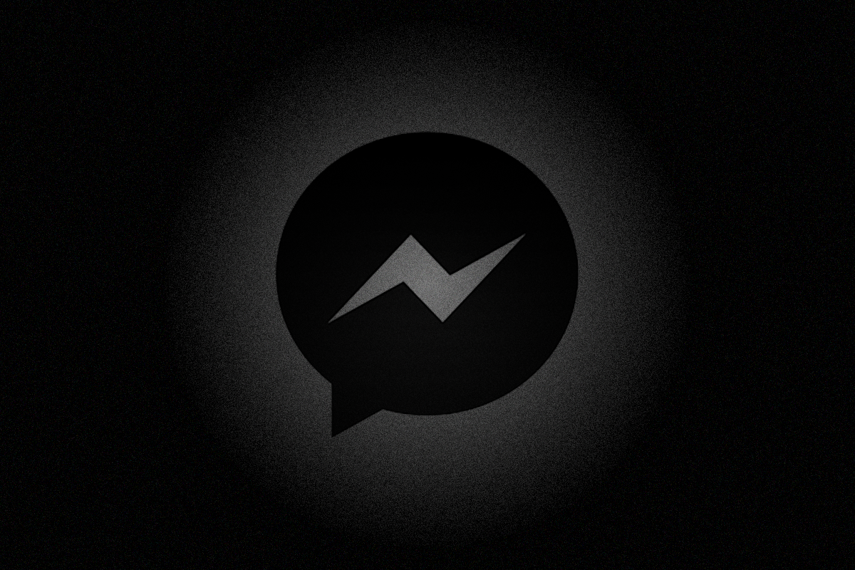 Facebook messenger dark mode