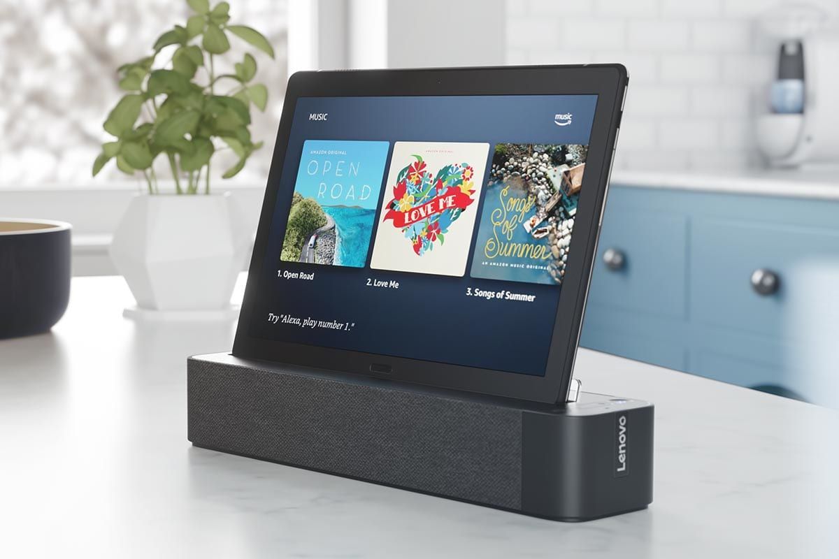 Lenovo announces a Google Assistant Smart Clock and Amazon Alexa Smart Tabs