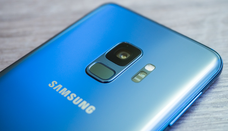 Samsung Galaxy S9 Blue rear camera