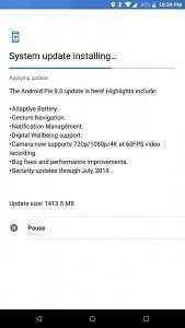 AT&amp;T Razer Phone 2 Android Pie update