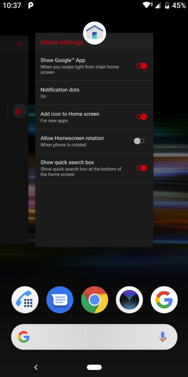 Sony Xperia 10 launcher ported to any Xperia phone running Android Pie