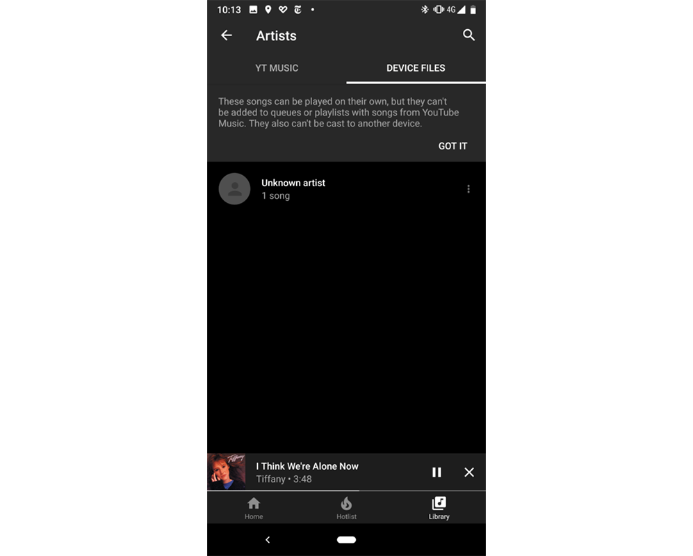 youtube music local mp3 playback 