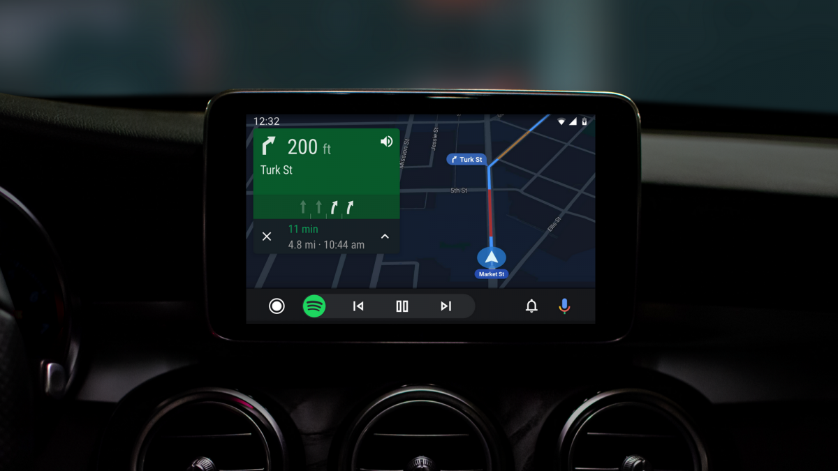 wireless Android Auto google maps