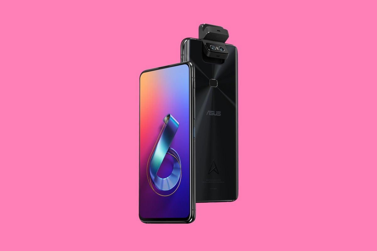 ASUS ZenFone 6 on pink background Android 11 stable update