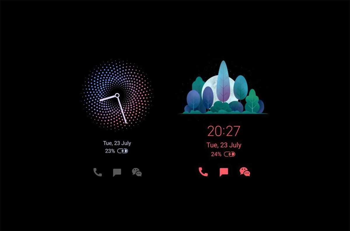 MIUI gets new clock designs for ambient displays on Xiaomi smartphones